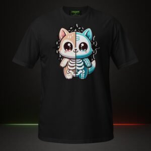 Split Chibi Cat Tee