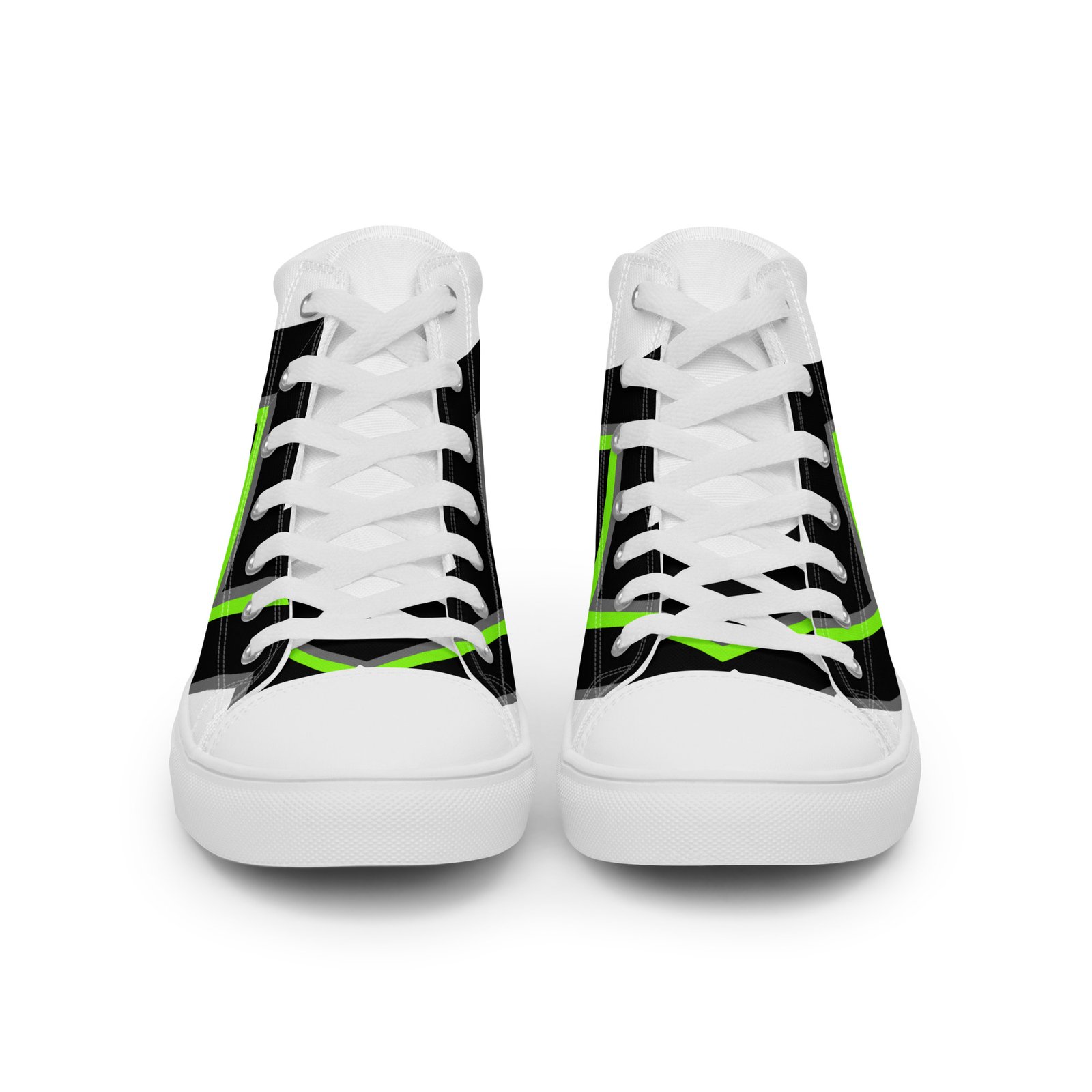 Men’s high top canvas shoes copy - Image 2