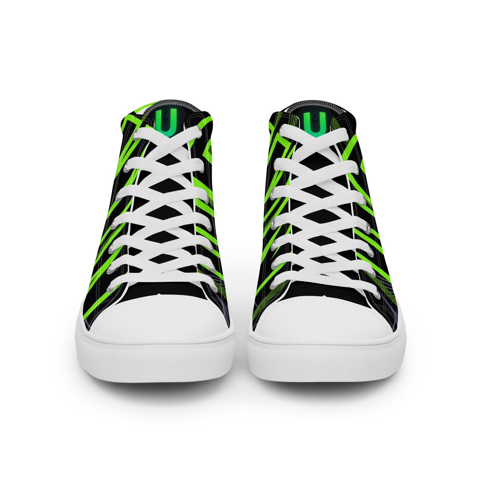 Men’s high top canvas shoes copy - Image 2